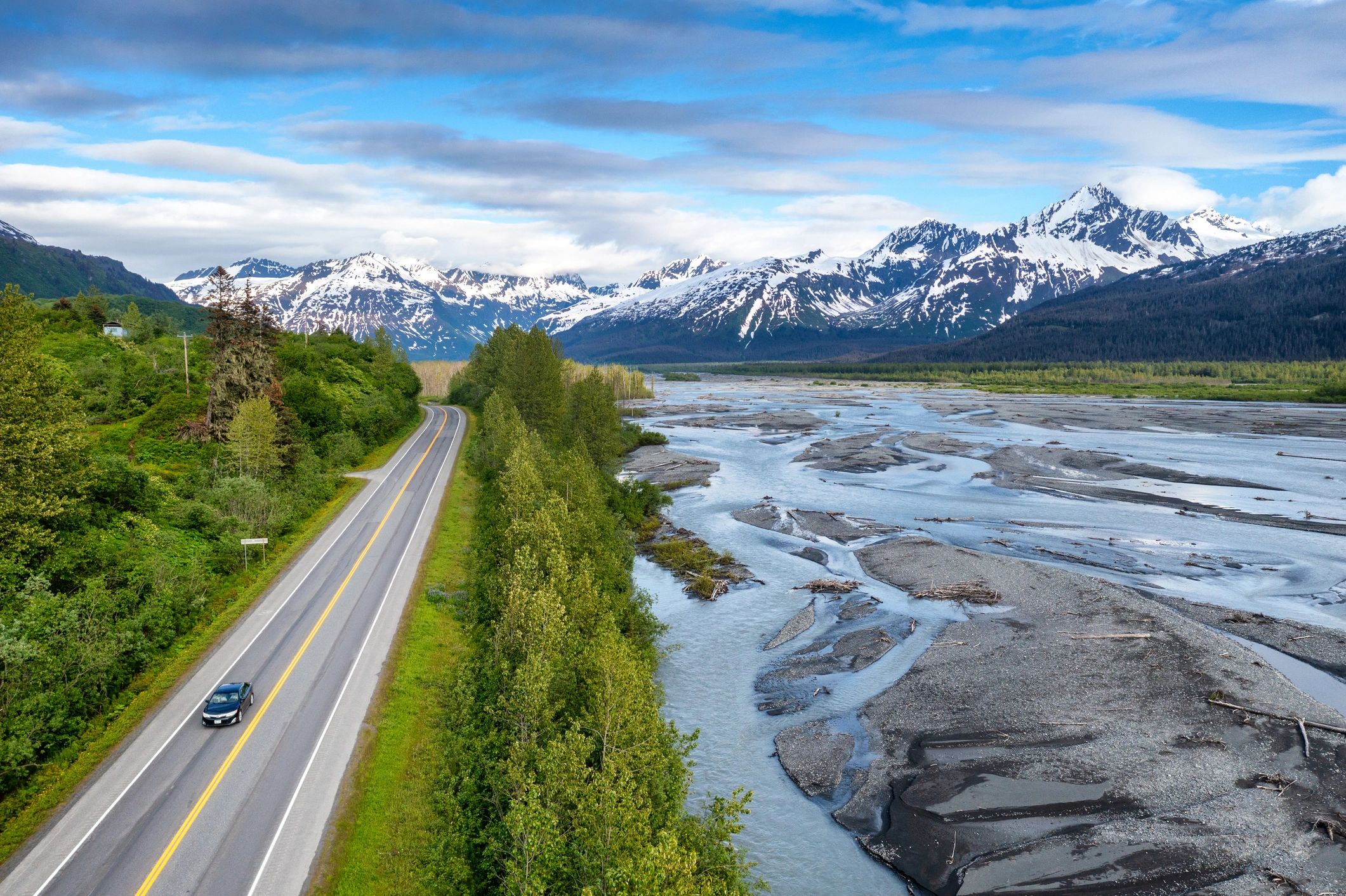 Alaska coastal landscape representing premium seafood sourcing